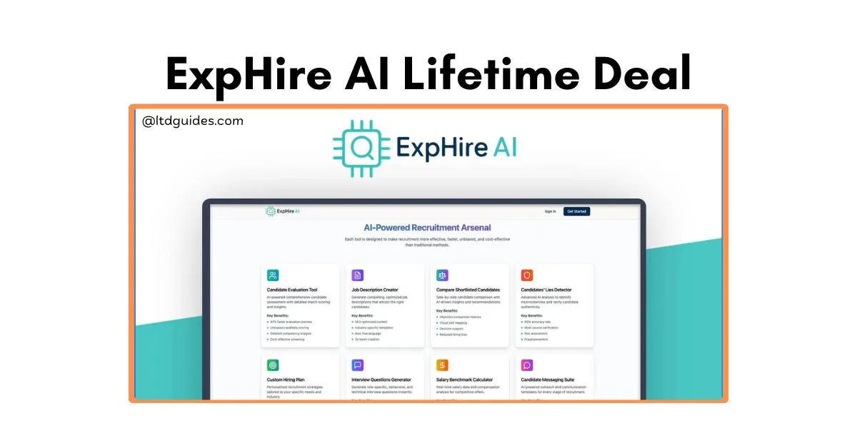 ExpHire AI Lifetime Deal