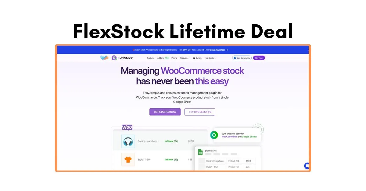 FlexStock Lifetime Deal
