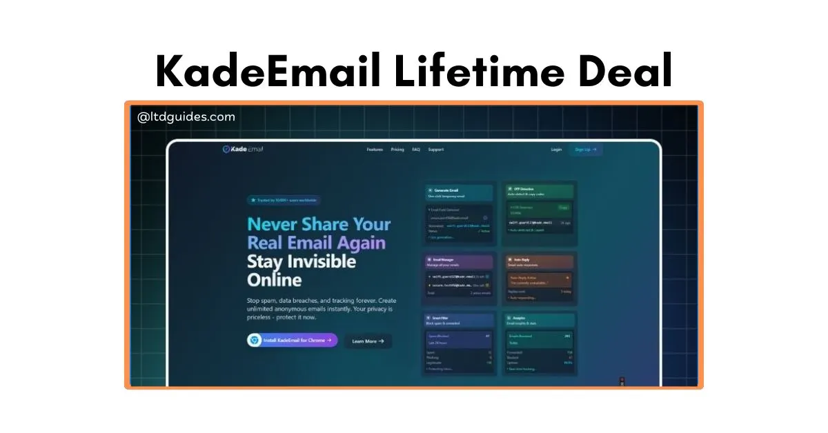 KadeEmail Lifetime Deal