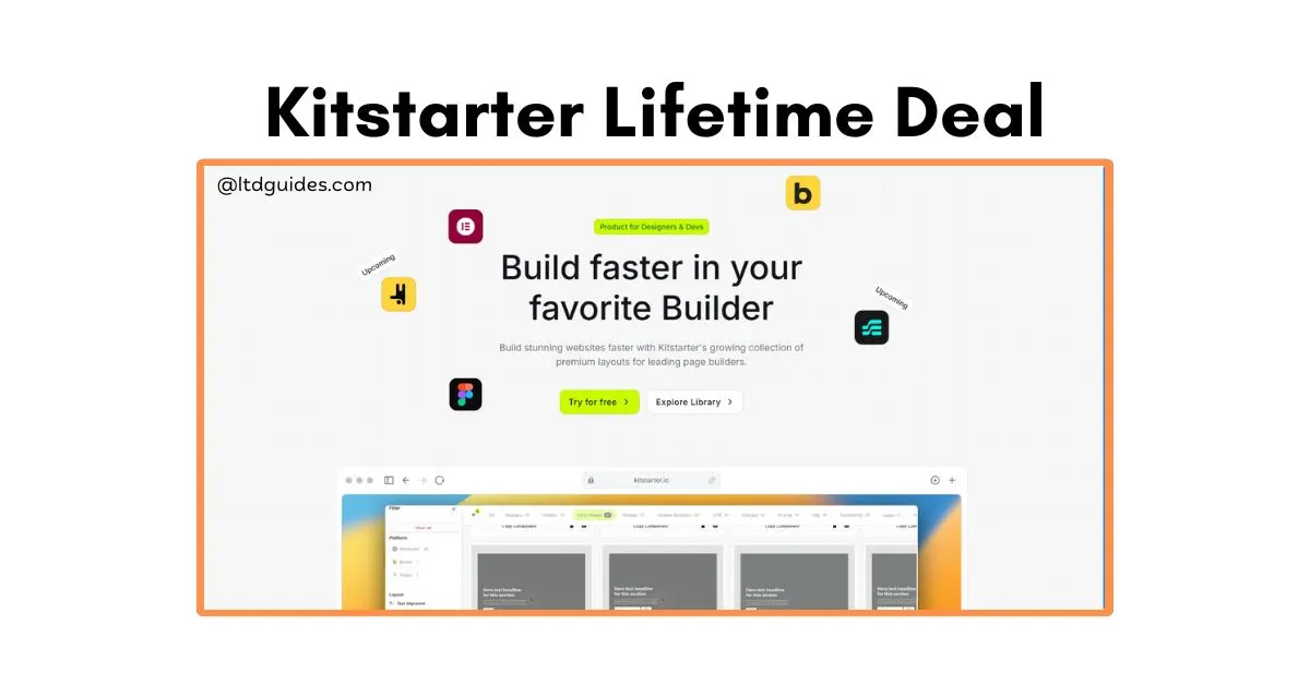 Kitstarter Lifetime Deal