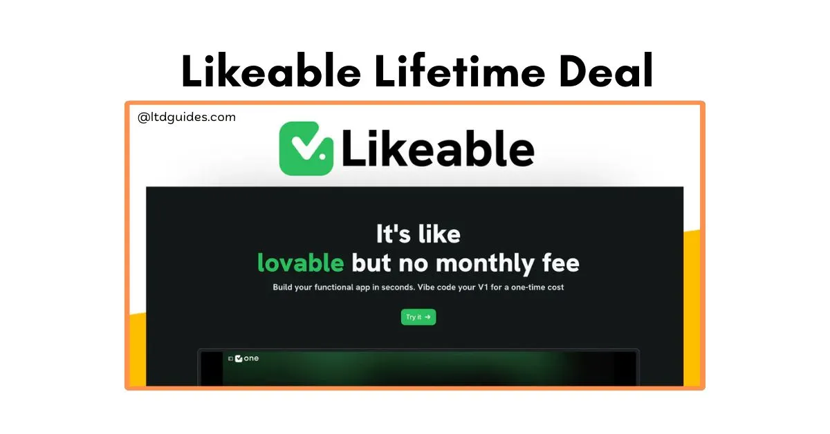 Likeable Lifetime Deal