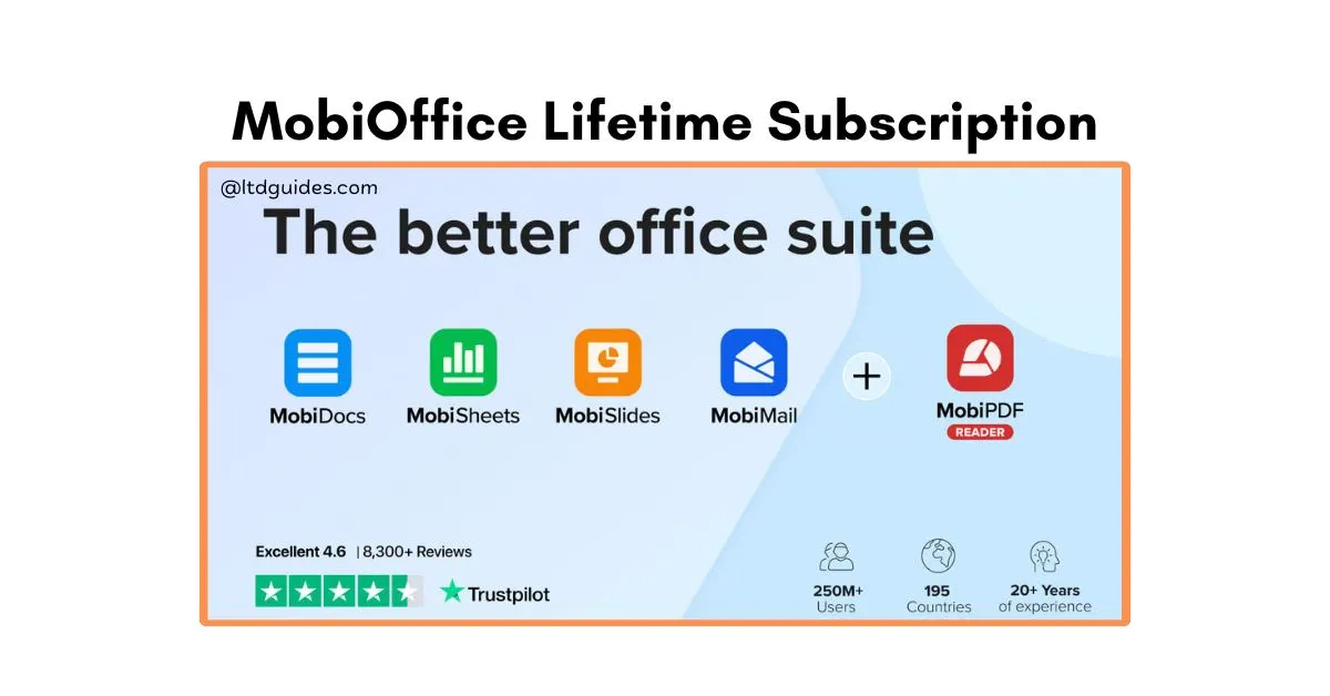 MobiOffice Lifetime Subscription