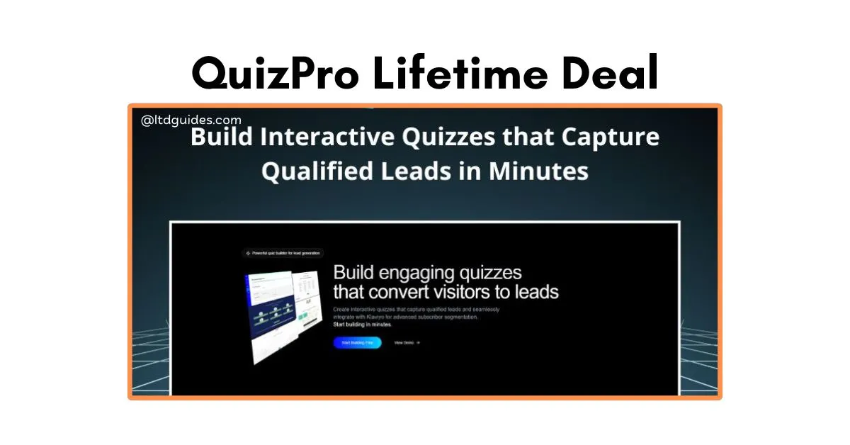 QuizPro Lifetime Deal