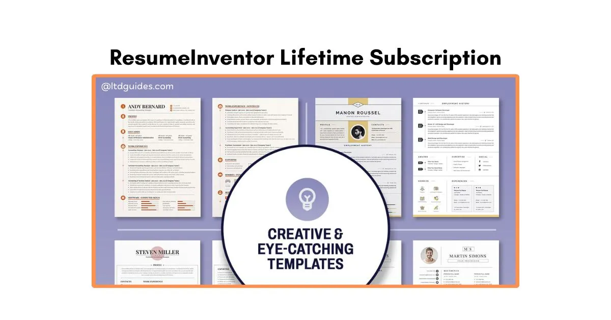 ResumeInventor Lifetime Subscription