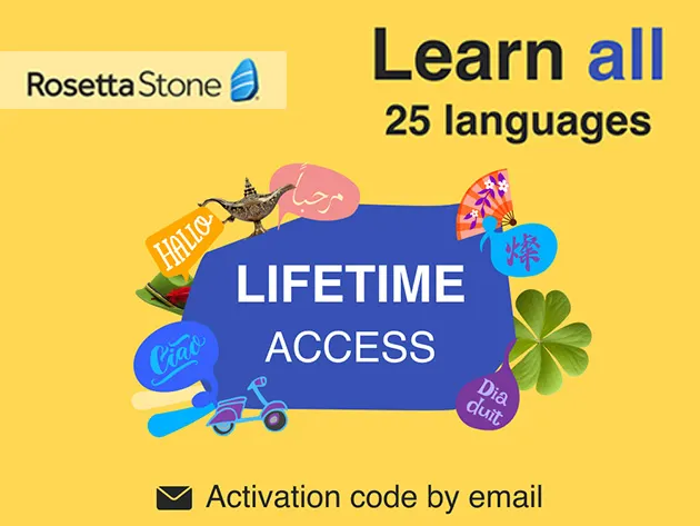 Rosetta Stone Lifetime Subscription