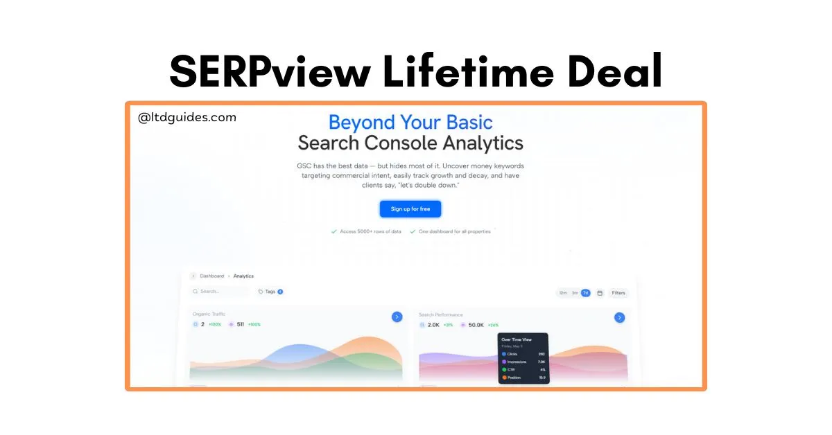 SERPview Lifetime Deal
