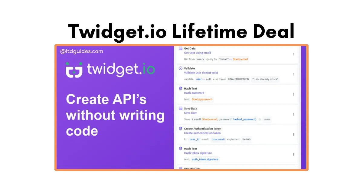 Twidget.io Lifetime Deal