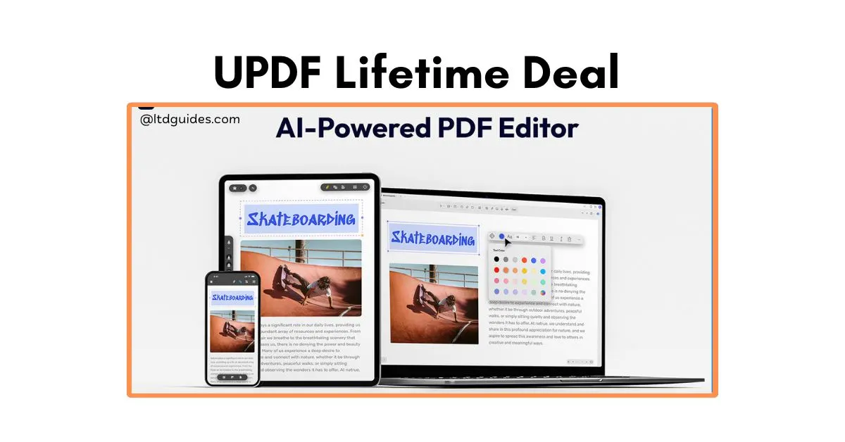 UPDF Lifetime Deal