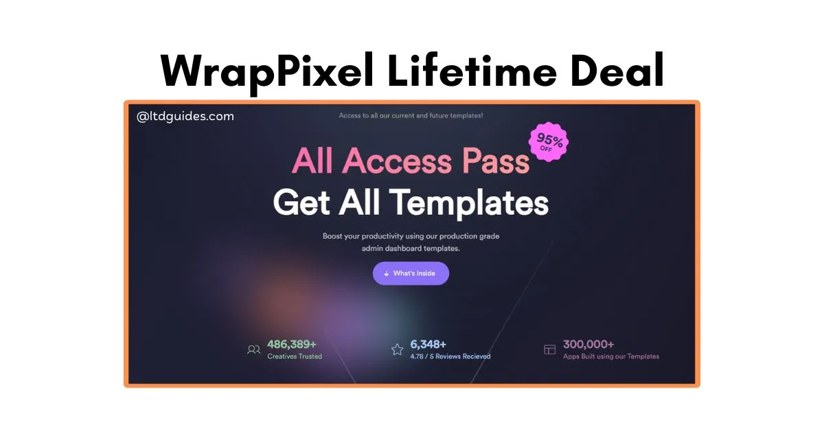 WrapPixel Lifetime Deal